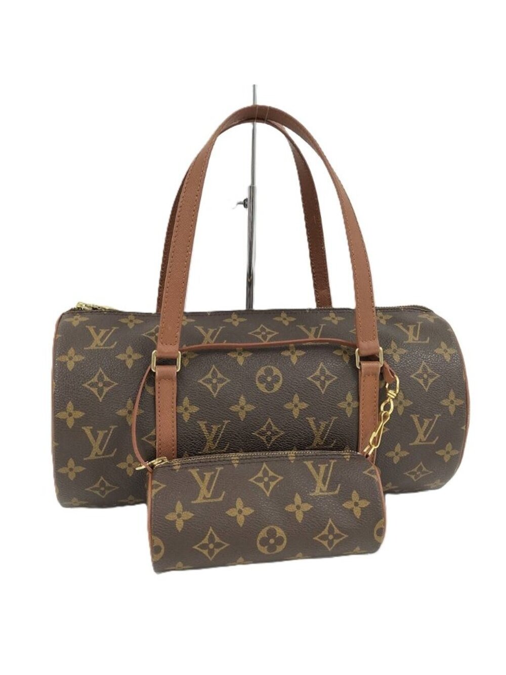 Louis Vuitton Monogram Handbag Navy